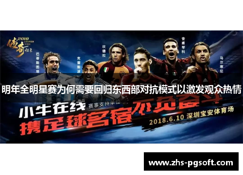 明年全明星赛为何需要回归东西部对抗模式以激发观众热情